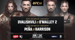 UFC 316 Dvalishvili vs OMalley 2